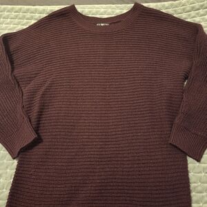 Purple Venus Buttons Down The Back Womens Sweater Size S